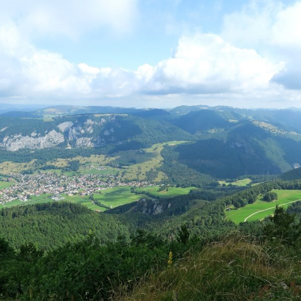 Volo in elicottero sul Giura da Pfaffnau