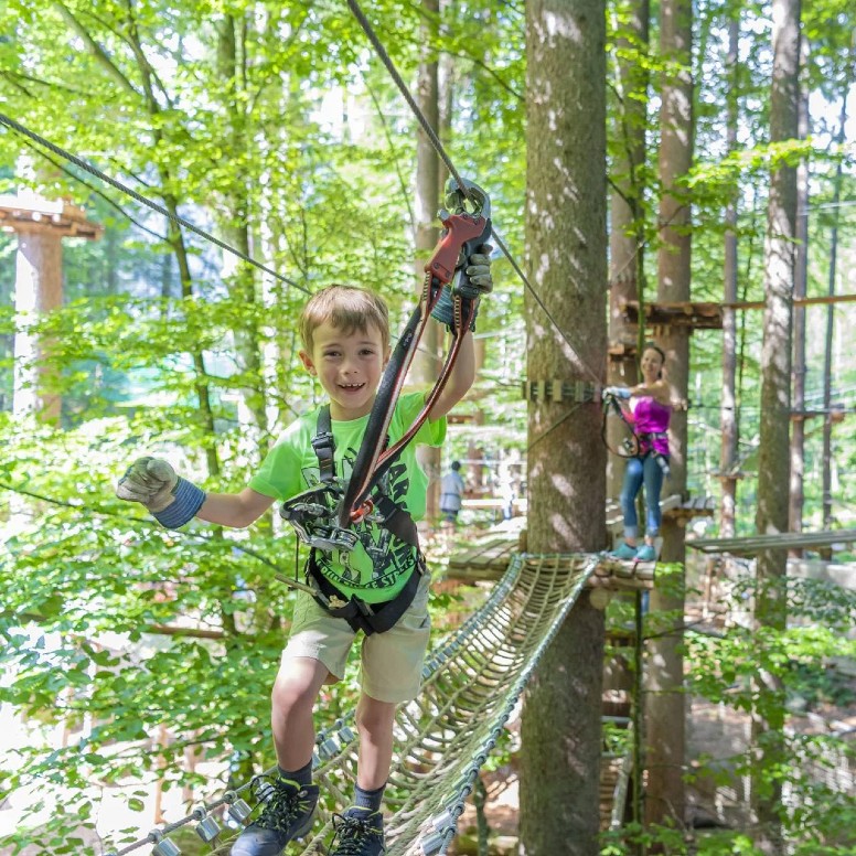 Rope garden in Interlaken