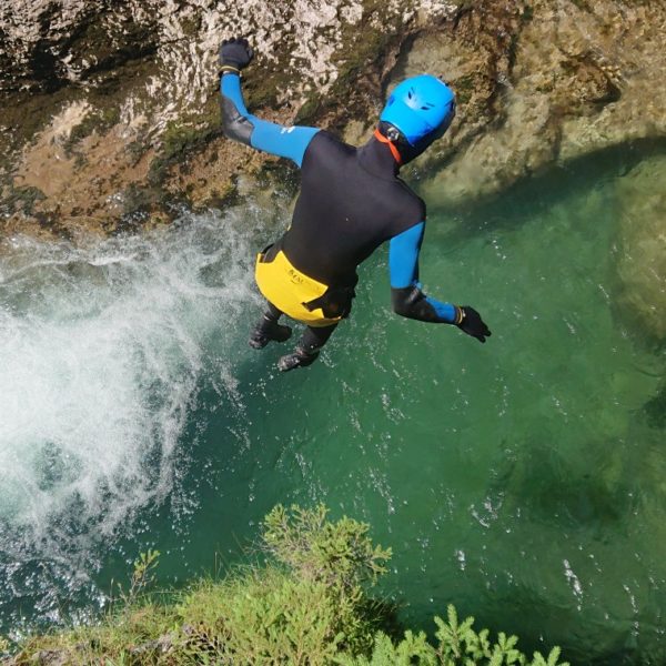 Canyoning in der Hongrin-Schlucht